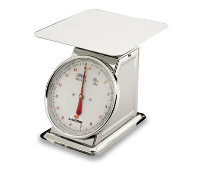 LACOR  61715 Balance M&eacute;canique avec Plateau Plat 15 Kilos