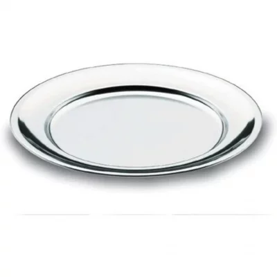 LACOR  61831 Plat Rond 30 cm, Argent