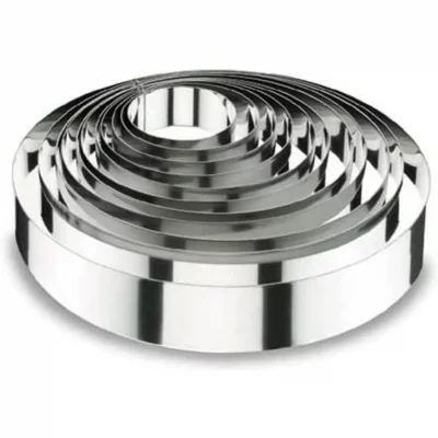 LACOR  - 68414 Emporte-Pi&egrave;ces Cercle &agrave; Mousse 14 x 4 cm 18 / 10