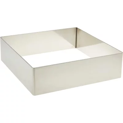 LACOR  - 68441 - cercle carre pour p&acirc;tisserie - 14 x 14 cm