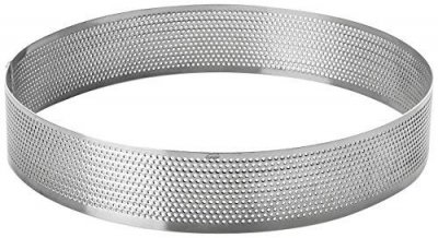 LACOR  68550 cercle rond perfor&eacute; acier inoxydable gris 20 cm
