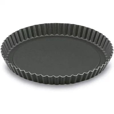 LACOR  68882 moule &agrave; tarte dentel&eacute; aluminium antiadh&eacute;sif&eacute;rent 28 cm