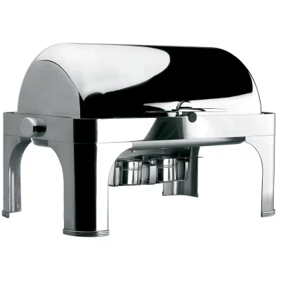 LACOR  69034 Bain Marie Roll Top Gastronorm 1 / 1 avec Pieds en Inox