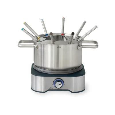 LACOR  Appareil &agrave; Fondue &Eacute;lectrique Inox - Grey Plus - 1.2 L