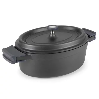 LACOR  - Cocotte Ovale 6.3l Fonte Alu