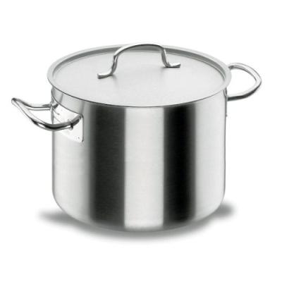 LACOR  Marmite Basse Avec Couvercle - Chef Classic - &oslash; 24 cm