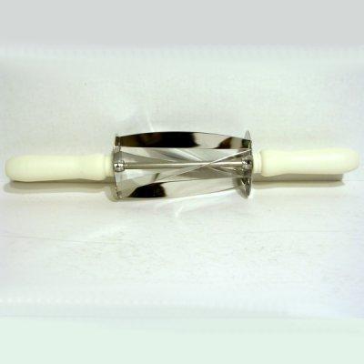LACOR  - Rouleau inox coupe p&acirc;te pour petits croissants