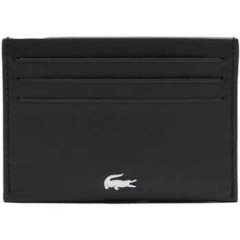 LACOSTE  pour homme. Porte-cartes en cuir Fg Collection noir 