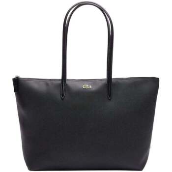 LACOSTE  Sac cabas zipp&eacute; L.12.12 Concept uni Taille Taille unique Noir