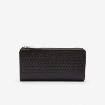 LACOSTE  Slim Zip Wallet Noir [139443] - porte-monnaie porte monnaie