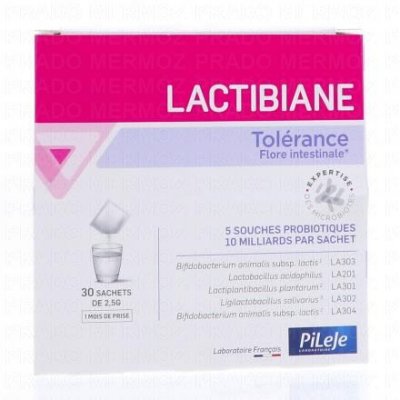 PILEJE Lactibiane Tol&eacute;rance 30 Sachets de 2.5g 30 Sachets 