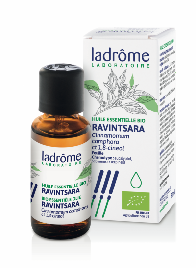 LADROME Ladr&ocirc;me Huile Essentielle Ravintsara Bio, 30 ml