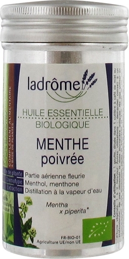 LADROME  Menthe Poivree - Huile Essentielle Biologique - Ladr&ocirc;me