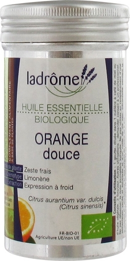 LADROME  Orange Douce - Huile Essentielle Biologique - Ladr&ocirc;me