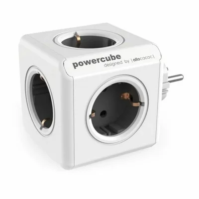ALLOCACOC Ladr&oacute;n  Powercube Original 5 tomas. Color gris - talla