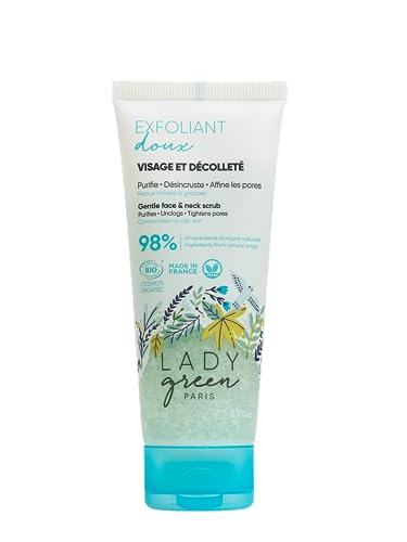 Lady Green Exfoliant Doux Bio Visage et D&eacute;collet&eacute;