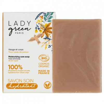LADY GREEN  - Savon Soin Hydratant Visage&corps 1 Unit&eacute;