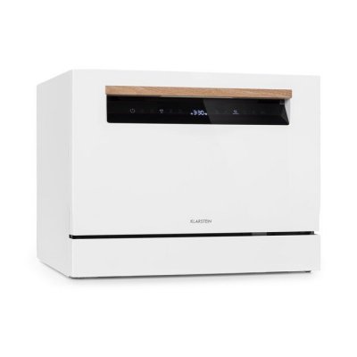 KLARSTEIN Lagoona Lave-vaisselle 6 couverts 1380W - 6,5L - 49dB - Classe F - Blanc