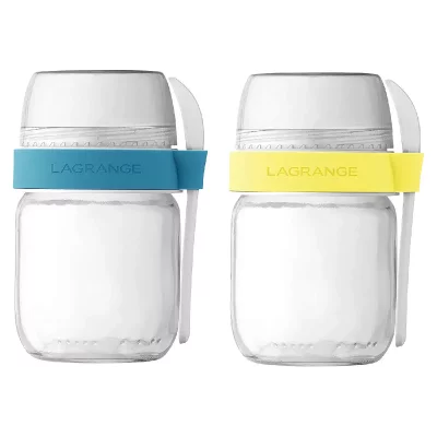 LAGRANGE  440401 2 Pots compartiment&eacute;s