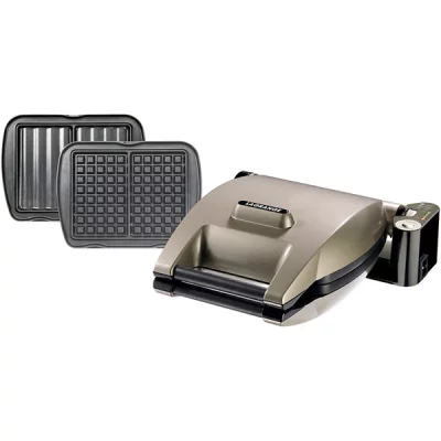 LAGRANGE  Premium Gaufres + Croque Monsieur - Gaufrier - 1.2 kWatt 