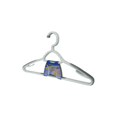 LAGUELLE  de qualit&eacute; Cintre Adulte Plastique x2 43cm antiglisse