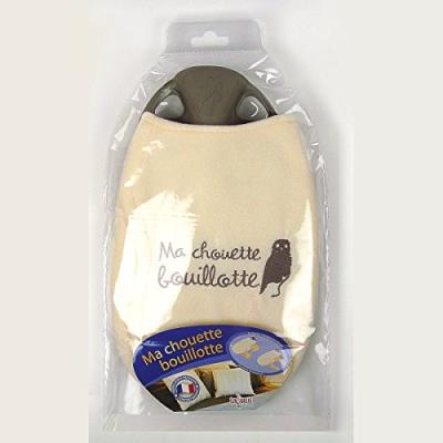 LAGUELLE  lg556 bouillotte chouette adulte caoutchouc avec housse