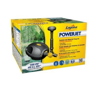 HAGEN Laguna Pompe d'Ornement Powerjet 600 D&eacute;bit 2200 L/H