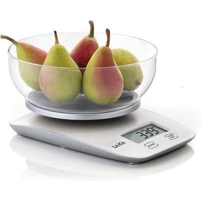 LAICA  - quilibre &eacute;lectronique de la cuisine avec bol jusqu'&agrave; 5 kg.