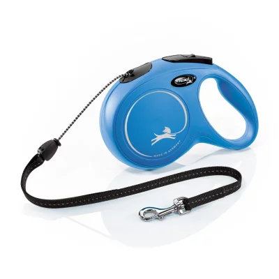 FLEXI Laisse &agrave; enrouleur r&eacute;tractable  Classic Corde pour chien