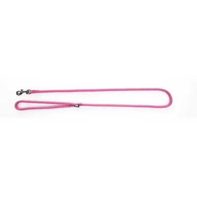 MARTIN SELLIER Laisse nylon rond uni 1m rose 