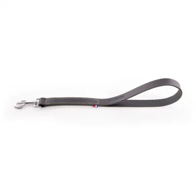 MARTIN SELLIER Laisse pour chien double bords arrondis noir 50cm 