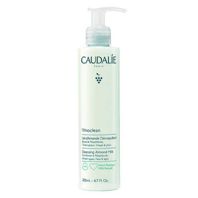 CAUDALIE Lait d&acute;amande d&eacute;maquillant Vinoclean - 200 ml - 