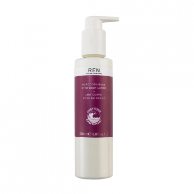 REN Lait Nourrissant et Adoucissant pour le Corps &agrave; la Rose du Maroc 200ml
