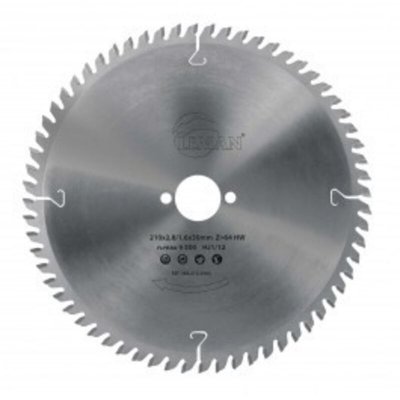 LEMAN Lame carbure Bois  - pour scie circulaire portative - &Oslash; 230mm - 24 dents