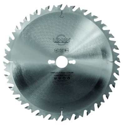 LEMAN Lame Carbure Debit 350x30x32z Alt. / Anti-Recul / Bois 