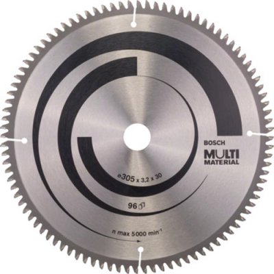 BOSCH Lame coupe fine et nette  305 mm scie circulaire multi-mat&eacute;riaux