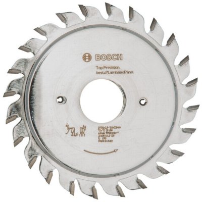 BOSCH Lame d'inciseur  Top Precision Precision Best for Laminated Panel 100 x 22 x 2,8 - 3,6 mm