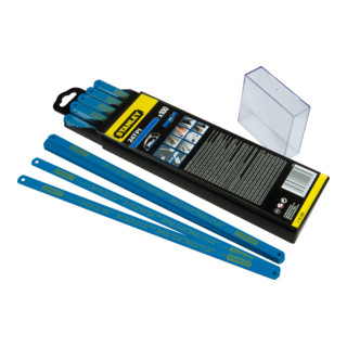 STANLEY Lame de scie a metaux - boite 100lames hss bimetal laser 12 dents