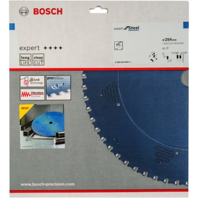 BOSCH Lame de scie  Expert for Steel 254