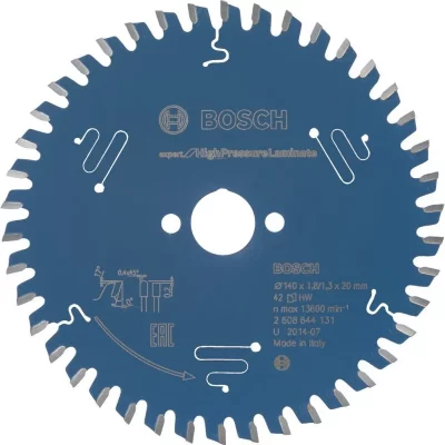 BOSCH Lame de scie circulaire 140mm 42 dents  2608644131