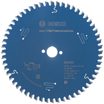 BOSCH Lame de scie circulaire 190mm 56 dents  2608644134