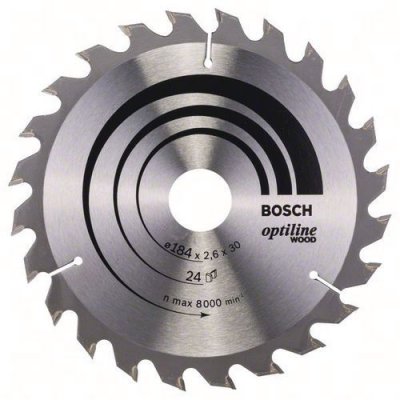 BOSCH Lame de scie circulaire 24 Dents  2608640610