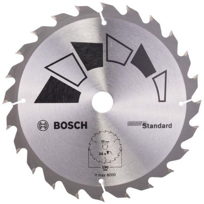BOSCH Lame de scie circulaire BASIC 190x2.2x20/16,D24