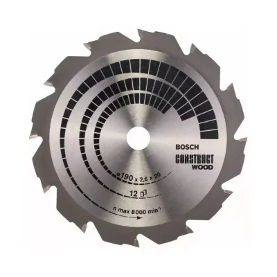 BOSCH Lame de scie circulaire Construct Wood 210 x 30 x 2,8 mm, 14 1pc
