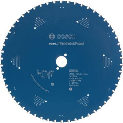 BOSCH Lame de scie circulaire ex sh h. 160x20-30. 160 x 20 mm. 30 - 