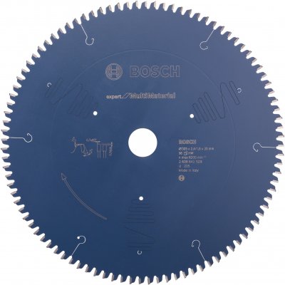 BOSCH Lame de scie circulaire Expert MULTI &Oslash;30mm - 305 x 30 x 2,4 mm, 96 - 2 608 642 529