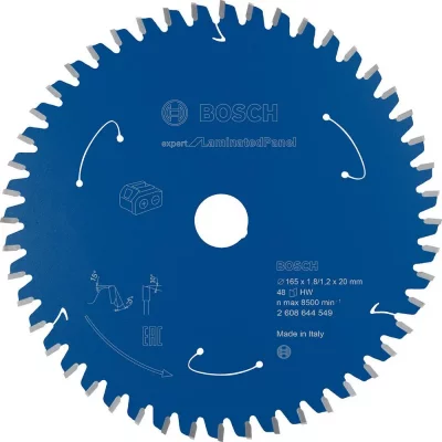 BOSCH Lame de scie circulaire Expert pour Panneau stratifi&eacute;, 216 x 2,1 / 1,4 x 30, 66 dents - 