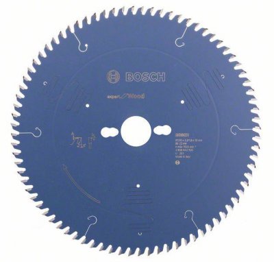 BOSCH Lame de scie circulaire Expert Wood 250x30x2,5MM 80D  2608642500
