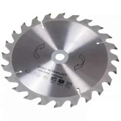 FERM Lame de scie circulaire MSA1024 210 x 30 x 2.5 mm Nombre de dents: 24