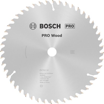BOSCH Lame de scie circulaire Optiline Wood 184 x 16 x 2,6 mm, 48 1pc
